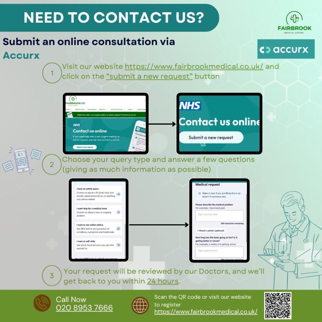 Fairbrook Appointments - Fairbrook Medical Centre
